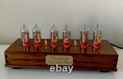 Nixie tube clock With IN 14 Tubes. Great Gift Idea