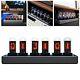 Nixie Tube Clock Include In-14 Tubes And Plywood Black Case Retro Vintage