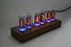 Nixie Tube Clock Include In-14 Tubes And Plywood Case Retro Vintage