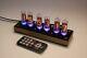 Nixie Tube Clock Include In-14 Tubes And Wooden Oak Enclosure And Black Cover
