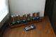 Nixie Tube Clock Include In-18 Tubes And Wooden Oak Case Retro Vintage