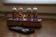 Nixie Tube Clock With 4x In-14 Tubes Wooden Case Remote Temperature