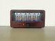 Nixie Tube Clock With 6 In-14 Tubes In Wooden Case