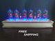Nixie Tube Clock With 6pcs Rft Z570m Tubes And Case, Fine 5 Not Upside Down 2