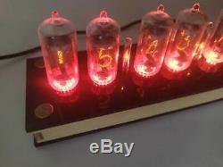 Nixie tube clock with 6pcs RFT Z570M tubes enclosure FINE 5 NOT UPSIDE DOWN 2