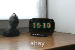Nixie tube clock with IN-12 tubes elegance case Remote Motion Sens Temperature