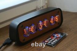 Nixie tube clock with IN-12 tubes vintage Remote Motion Sensor Temperature