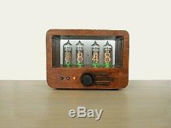 Nixie tube clock with IN-14 tubes