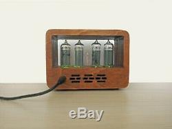 Nixie tube clock with IN-14 tubes