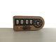 Nixie Tube Clock With A Dekatron Tube In Wooden Case Oak Color