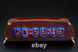 Painted Plywood Case for IN-12 Nixie Tubes Clock GRA&AFCH