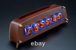 Painted Plywood Case for IN-12 Nixie Tubes Clock GRA&AFCH