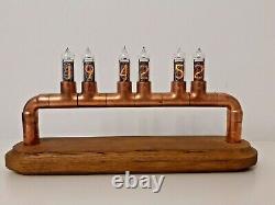 PipeHarp by Monjibox Nixie IN14 Clock Tubes