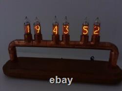 PipeHarp by Monjibox Nixie IN14 Clock Tubes