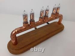 PipeHarp by Monjibox Nixie IN14 Clock Tubes