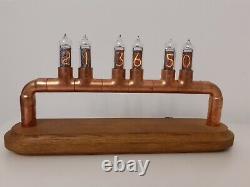 PipeHarp by Monjibox Nixie IN14 Clock Tubes