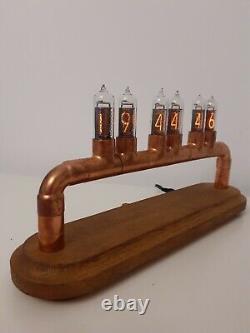 PipeHarp by Monjibox Nixie IN14 Clock Tubes