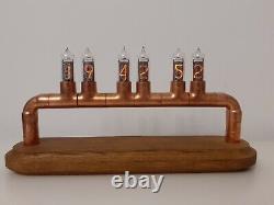 PipeHarp by Monjibox Nixie IN14 tubes clock