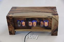 Pistachio In 12 Nixie Tube Clock- Made to order wifi enabled