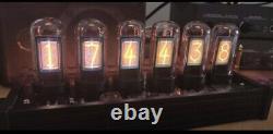 Pseudo-glow Programmable Tube Digital Clock LED Display IPS Screen RGB NIXIE