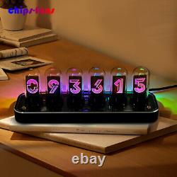 RGB Full Color Glow Tube 6-Digit Electronic LED Nixie Tube Watch Clock Custom