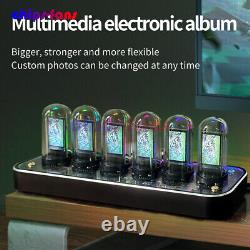 RGB Full Color Glow Tube 6-Digit Electronic LED Nixie Tube Watch Clock Custom