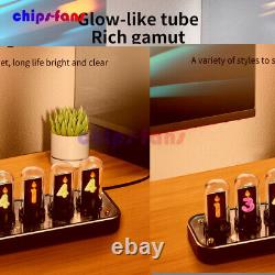 RGB Full Color Glow Tube 6-Digit Electronic LED Nixie Tube Watch Clock Custom