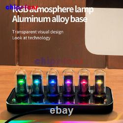 RGB Full Color Glow Tube 6-Digit Electronic LED Nixie Tube Watch Clock Custom