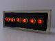 Resin Nixie Clock With Nos Z560m German Tubes