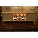 Retro Wooden Bluetooth Speaker Stereo In-12 Nixie Tube Clock Wireless Charger