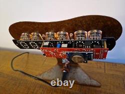 Rusty by Monjibox Nixie Clock with IN12 tubes