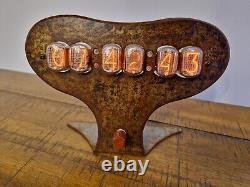 Rusty nixie tube clock in-12