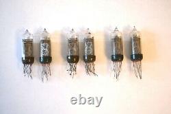 SMALL fine GRID 6pcs IN-14 NIXIE TUBES GUARANTEE WORKING IN14