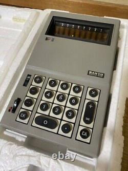 Sanyo Icc-801d Nixie Tube Mega Rare Vintage Calculator Junk