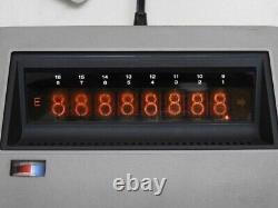 Sanyo Icc-801d Nixie Tube Mega Rare Vintage Calculator Works