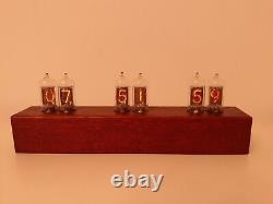 Simply Elegant Nixie Clock by Monjibox with Z573M German Tubes