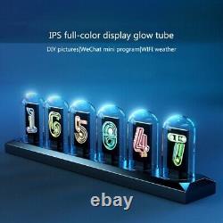 Sleek LED IPS Tube Clock for Office and Home Gifts for Decorating Rooms