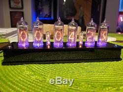 Steampunk Nixie Clock Assembled NOS IN-14 Tubes! Vintage