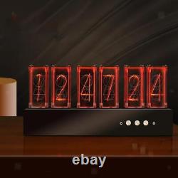 Tabletop Nixie Tube Clock LED Dimming Electronic
