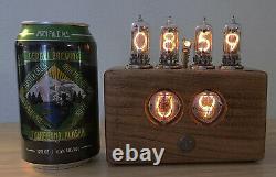 Tiny six digit Nixie Clock with Jumbo Tubes and remote control
