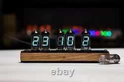 Tube clock Vacuum fluorescent display (VFD) IV-12 for 6 lamps