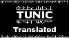 Tunic Translated Instruction Booklet Deep Dive