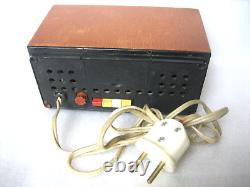 USSR RARE 1980s VFD indicator IV-12 Table clock ELEKTRONIKA G9.02 WOODEN CASE