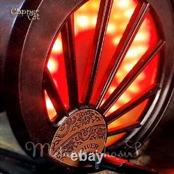 Unique Nixie tube table clock 4xIN-12 Metamorphosis by Copper Cat Art Group