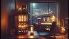 Upbeat Lofi Vibes Cozy Night With Nixie Tube Clock