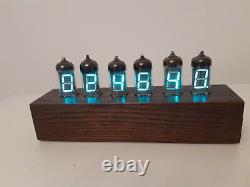 VFD Alarm Clock IV11 VFD tubes by Monjibox Nixie color Brown