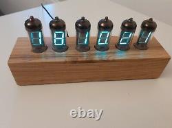 VFD Alarm Clock IV11 VFD tubes by Monjibox Nixie color Natur1