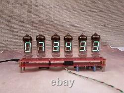 VFD tubes IV11 alarm clock assembled tested kit by Monjibox Nixie
