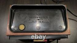 VINTAGE OLD RARE SOVIET USSR LAMP NIXIE TUBE CLOCK ELEKTRONIKA 4 1980s RUSSIA