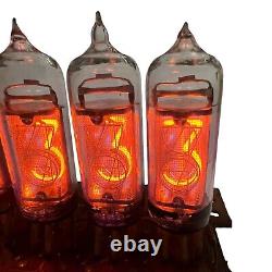 Vintage 12 pcs rare fine grid nixie tubes IN-14 on PCB tested